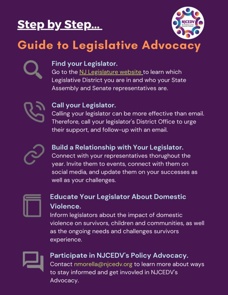 Policy - NJ Coalition to End Domestic Violence